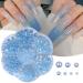 Fashion Half Beads Nail Art Decorations In Various Show Your Charm For Women And Girls Nail Art Accessories Blue