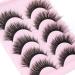 Wispy Fox 16mm Cat Eye False Eyelashes - Natural Look, Fluffy Angel Lashes - 5 Pairs - Buy Online on GoSupps.com