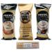 Instant Coffee Cups 3 Flavours Gold Blend Latte & Cappuccino Comes with Kingdom Supplies Coffee Stirrers Just Add Hot Water & Stir 7 Cups of each Style