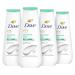 Dove Body Wash Sensitive Skin 4 Count Hypoallergenic Paraben-Free Sulfate-Free Cruelty-Free Moisturizing Skin Cleanser Effectively Washes Away Bacteria While Nourishing Skin 20 oz 20 Fl Oz (Pack of 4)