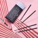 Jessup Lip Brush Set Professional Lip Makeup Brushes for Streak-Free Application | 5 Premium Synthetic Brushes for Contouring & Defining Lips - Buy Online on GoSupps.com