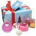Bomb Cosmetics Santa's Sleigh Ride Handmade Wrapped Bath and Body Gift Pack Contains 5-Piece 480 g (Contents May Vary) 5 Count (Pack of 1) Santa's Sleigh Ride Gift Pack