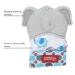 Nuby Happy Hands Silicone Teething Mitten 3M+ Elephant Gray (80729) - Best Teething Solution for Babies - Buy Online on GoSupps.com
