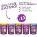 Eat Water Slim Konjac Pasta 2 of Each Penne Fettuccine Spaghetti Lasagne & Thai Style Noodles 270g Each | Made from Organic Konjac | Keto Paleo Diet and Vegan | Zero Sugar and Low Calorie Food - Buy Online on GoSupps.com