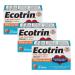Ecotrin Safety Coated Aspirin 81 mg low Strength | 45 Tablets | Pack of 3 | Pain Reliever | The Aspirin Regimen That's Smart For Your Heart.
