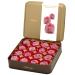 Rose Turkish Delight Lokum Hand crafted Shaped flower Dessert Gourmet Gift Box Tin 16 pieces 300g Chateau de Mediterranean