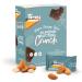 EatPowerSnacks Vegan Energy Snack Bar Bites - Delicious, Healthy, Gluten Free, Non-GMO, Soy Free - Pack of 24 (Almond Butter Crunch)