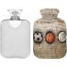 Naanle 1L Football Basketball Baseball Heat Bottle - Transparent Hot Water Bottle for Hand/Foot Pain Relief & Heat Therapy - Buy Online on GoSupps.com