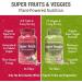 Terra Kai Organics Organic Super Fruits and Veggies Supplement | Reds and Greens Superfood Capsules | 23 Fruits & 16 Vegetables | Non GMO, Gluten/Gelatin/Soy Free, Vegan (180 Count) - Buy Online on GoSupps.com