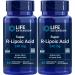 Life Extension Super R-Lipoic Acid 240 mg 60 Vegetarian Capsules (Pack of 2)