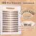 Natural Wispy Lash Clusters | C Curl Eyelash Extensions - 180pcs DIY Cat Eye Lashes by TOOCHUNAG - Buy Online on GoSupps.com