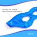 Kimkoo Gel Eye Mask for Puffy Eyes & Dryness - Cooling Eye Compress for Relief - Blue Gel Ice Mask - Buy Online on GoSupps.com