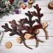 Lurrose Christmas Reindeer Head Straps - 2 Pieces Anti-Stirring Ear Straps with Bells - Perfect Party Hair Jewelry for Everyone - Buy Online on GoSupps.com