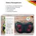 Saneorelax Shiatsu Massage Pillow with Heat Neck Shoulder & Back Relief | Premium German Quality - Buy Online on GoSupps.com