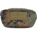 Zentauron Fussy Pocket Tactical Bag | 20x12x8 cm | High-Quality Cordura | Durable Molle Military Hip Belt Bag - Buy Online on GoSupps.com