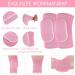 Knee Pads for Kids (Ages 7-12) - Thick Sponge Anti-Slip Support for Volleyball Dance Yoga Running & Climbing - Pink - Buy Online on GoSupps.com
