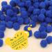 150 Blue 1 Inch Pom Poms for Crafts - Creative Decorations & DIY Projects - Buy Online on GoSupps.com