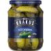 Krakus Pickled Dill Cucumbers - Sweet & Sour Taste - Crispy Gherkins - Delicious Condiment - Ready to Serve - 670g Glass Jar