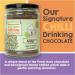 South Devon Chilli Farm Mint Chilli Drinking Chocolate | Indulgent Gluten-Free Vegan-Friendly Chocolate Flakes in a Jar | 200g - Buy Online on GoSupps.com