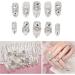 Women Fake Nail 5 Different Sizes Stylish False Nail Easy To Trim Exquisite for Girlfriends for Costume Ball - Buy Online on GoSupps.com