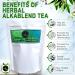 Herbal Alkablend Tea - 20 Natural Ingredients for Holistic Wellness Immune Support Digestion Energy Boost & Detox | International Shipping - Buy Online on GoSupps.com