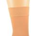 Compression Ankle Sleeve Brace Support for Plantar Fasciitis - Size 4 (8-9 inches) Beige - 1 Pair - Buy Online on GoSupps.com