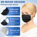 XDX Black Disposable Face Masks - 50 Pack | 4 Layer Individually Wrapped Breathable Masks for Men Women & Unisex Adults - Buy Online on GoSupps.com