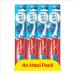 Colgate Portable Toothbrush Travel Toothbrush Folds for Travelling Adult Toothbrush with Soft Bristles Toothbrush Multipack 4 Pack 4 count (Pack of 1) Portable