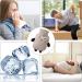 Heiqlay Hot Water Bag 1000ml 26x15cm Gray M-1 | Cosy Fluffy Soft Plush Design | Back, Legs, Waist Warm | Perfect Gift for Family or Girlfriend - Buy Online on GoSupps.com
