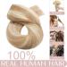 20 inches SEGO One Piece Clip in Remy Real Hair Extensions Human Hair THICK #12/613 Golden Brown&Bleach Blonde Hairpieces for Women 3/4 Full Head Straight (95g) - Buy Online on GoSupps.com