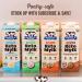 Mooala Organic Original Keto Mylk Variety Pack | Shelf-Stable Non-Dairy Plant-Based Milk | Gluten-Free & Soy-Free | 1g Carb per Serving | 1L (Pack of 6) - Buy Online on GoSupps.com