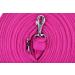 Paris Tack Premium Softgrip 34' Cotton Swivel Lunge Line with Rubber Stopper - Charcoal - Buy Online on GoSupps.com