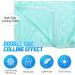 Checker Pattern Cooling Blanket - Double Side Cooling Effect - Queen Size 90x90 - Green Checkered Design - Buy Online on GoSupps.com