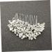 Mikinona Wedding Hair Comb Bride Hair Clip Rhinestone Hair Clip Rhinestone Hair Comb Bridal Headpiece Rhinestone Headpiece Rhinestone Comb Hair Teasing Comb Bridal Hair Clip Comb for Bridal - Buy Online on GoSupps.com