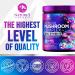 Mushroom Powder Supplement 2200mg - 11 in 1 Powder Blend - Organic Lions Mane Reishi Cordyceps Chaga Turkey Tail Mushroom Extract Supplement - Memory & Brain Support - Bottled in USA - 60 Servings - Buy Online on GoSupps.com