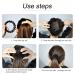 Beifon Birds Nest Hair Clip - Simple Ponytail Holder & Hair Tie for Women - Buy Online on GoSupps.com