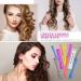 60-Piece Hair Perm Rods Set with Tail Comb - Plastic Perming Rods in 6 Sizes for Hair Curling and Styling - Buy Online on GoSupps.com