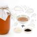 Helden Mazilz Organic Kombucha SCOBY | 100% Natural Tea Mushroom Kit | Makes Up to 6 Liters | Sustainable Plastic-Free Packaging | Perfect Gift Set - Buy Online on GoSupps.com