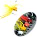 YAZHIDA Fly Fishing Flies Kit for Trout, Salmon, and Bass - Dry/Wet Flies, Nymphs, Streamers, and Poppers | Waterproof Fly Box Included - Buy Online on GoSupps.com