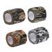 Kisangel 4 Rolls Outdoor Camouflage First Aid Tape Sports Tape Athletic Tape Wrapper Finger Bandages Fabric Outdoor Supplies Protective Gear Elastic Non-Woven Fabric