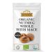 Ausha Organic Nutmeg Whole 50g - with Mace - Winner Great Taste Award 2023 l Certified Organic by Soil Association l Lab Tested for Pesticides