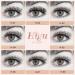 Lash Clusters DIY Eyelash Extensions 72 Pcs D Curl 8-16mm | Thin Stem Individual Cluster Lashes for Self-application | Reusable Wisps (H-02 D Curl 8-16mm) - Buy Online on GoSupps.com