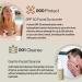 Dermasport Complete Skin Care Set for Swimmers - SPF 50 Sunscreen Facial Moisturizer Eye Cream Cleanser | All-in-One Natural Care for Healthy Skin - Buy Online on GoSupps.com