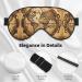 Ancient Map World Globe Print Unisex Sleep Mask | Double-Sided Eye Mask for Sound Sleep & Skin Care - Buy Online on GoSupps.com