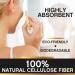 100% Natural Compressed Cellulose Facial Sponges (25 Pack) | Eco-Friendly & Reusable Makeup Remover Pads | Exfoliating Facial Wash & Skin Cleanser - Pack of 25 - Buy Online on GoSupps.com