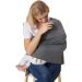 NeoTech Care Baby Nursing Cover Breastfeeding Scarf - Soft Gray Fabric - Buy Online on GoSupps.com