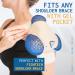 FIGHTECH Reusable Hot Cold Gel Ice Pack - Shoulder Rotator Cuff Knee Back Head Eyes Elbow Hip Therapy Compress - Leak Proof Post Surgery Heat Cold (Hinge Joint) - Buy Online on GoSupps.com