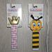 Pacifier Holder 2 Pack with Plush Animal Toys | Baby Boy and Girl Gift Set (Princess - Bee) - Buy Online on GoSupps.com