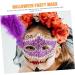 minkissy Masquerade Mask The Mask Party Mask Women Venetian Mask for Women Party Masks for Adults Masquerade Halloween Masks for Adults Women Masquerade Ball Mask Hemming Pvc Child Props - Buy Online on GoSupps.com