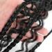 Bohemian Crochet Box Braids 22 Inch Curly Ends 144 Strands | Goddess 3X Box Braids 6-Pack 1B | Synthetic Hair Extensions - Buy Online on GoSupps.com